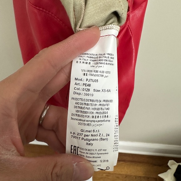 PHILOSOPHY di LORENZO SERAFINI KIDS RED
Dungarees SIZE 6 - Picture 4 of 5